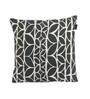 Grey Abstract Cotton 16 x 16 Inch Cushion Cover