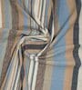 Multicolor Cotton Stripes 54X48 Inches Throw