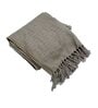 Brown Cotton Solid 60X48 Inches Reversible Throw