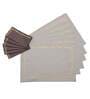 Cory (13x19) Grey & Yellow Cotton & Polyester (Set of 12) Placemat