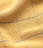 Ochre Banana Double Cloth Checkered 300 GSM Bath Towel