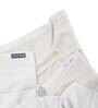 Grey Aloevera Double Cloth Striped 300 GSM Bath Towel with Gift Box