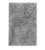 Grey Cotton Anti Skid Solid 31 x 20 inch Door Mat