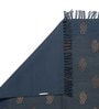 Grey Cotton Block Printed Hand Woven 6 x 4 Feet Dhurrie