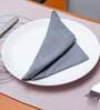 Damien (13x19) Grey Cotton (Set of 12) Placemat
