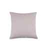 Grey Cotton Embroidery 20x20 inches Square Cushion Cover