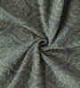 Floral Handwoven (90x60) Grey Cotton Table Cloth