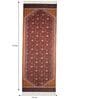 Multicolor Cotton Floral 96x30 Inches Floor Runner