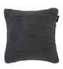 Grey Cotton Geometric 16X16 Inches Cushion Covers (Pack of 2)