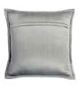 Grey Geometric Cotton 16 x 16 Inches Cushion Covers (Set of 2)