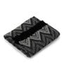 Grey Cotton Geometric 60 X 50 Inches Throw