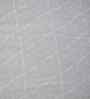 Grey Cotton Geometric Print 110 GSM Double Bed Quilt