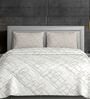 Grey Cotton Heavy Winter 210TC Printed Double 400GSM Comforter