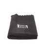 Black Cotton Luxury Slub 50 x 60 Inch Throw