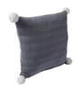 Grey Cotton Pattern 61 x 66 Inch Throw