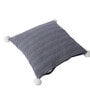 Grey Cotton Pattern 61 x 66 Inch Throw