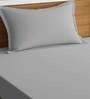 Cotton 400TC Single Fitted Bedsheet With 1 Pillow Covers