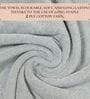 Grey Cotton Printed  460 GSM Bath & Hand Towels 3Pcs Bath And Hand Towels