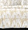 Yellow Cotton Pritned 300TC Super King Bedsheet with 2 Coordinate Pillow Covers