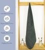 Grey Cotton Solid  500 GSM Bath Towel (1Pc)