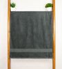 Grey Cotton Solid  500 GSM Bath Towel (1Pc)