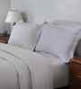 Grey Cotton Solid 110 GSM Single Bed Quilt