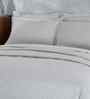 Grey Cotton Solid 120 GSM Single Bed Quilt