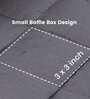 Grey Cotton Solid 135 GSM Weighted Single Bed Blanket