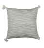 Grey Cotton Abstract 18x18 inches Cushion Cover