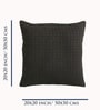 Grey Cotton Solid 20x20 inches Cushion Covers (Set of 5)