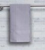 Grey Cotton Solid 215 GSM Hand Towel