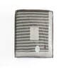 Grey Cotton Stripes 250 Gsm Double Bed Blanket