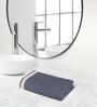 Grey Cotton Solid 350 GSM Bath Towel