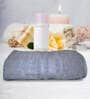 Grey Cotton Solid 500 GSM Bath Towels (1pc)