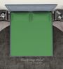 Green Cotton Solid Finest 300TC Plain Super King Bedsheet with 2 Pillow Covers