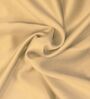 Brown Cotton Solid 210TC Plain Single Bedsheet with 1 Pillow Cover