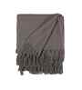 Grey Cotton Throw