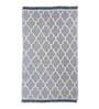 Grey Chenille Abstract 4 x 6 Feet Machine Made Carpet