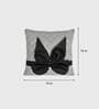 Grey Decorative cushion Cotton 3D Printed Cushion Cover