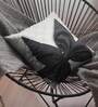 Grey Decorative cushion Cotton 3D Printed Cushion Cover