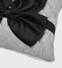 Grey Decorative cushion Cotton 3D Printed Cushion Cover