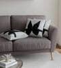 Grey Decorative cushion Cotton 3D Printed Cushion Cover