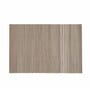 Grey Delcy Rectangular PVC Dining Table Placemat