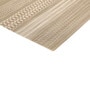 Grey Delcy Rectangular PVC Dining Table Placemat
