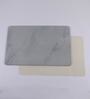 Grey PVC Plain Solid 24x16 Inches Antiskid Bath Mat