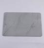 Grey PVC Plain Solid 24x16 Inches Antiskid Bath Mat