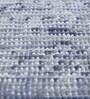 Grey Distressed Wool 8 ft x 10 ft Hand Knotted Carpet