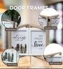 Grey Double Door Photo Frame with Rotation 3.5x5 Inches
