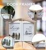 Grey Double Door Photo Frame with Rotation 5x7 Inches