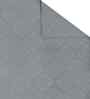 Grey Ethnic 300 TC Cotton Blend Embossed Single Bedsheet with 1 Pillow Cover